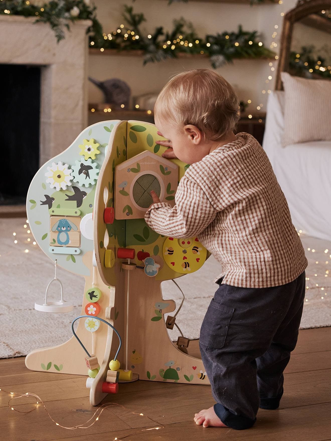 Arbre d'activités en bois FSC® arbre des 4 saisons - Vertbaudet